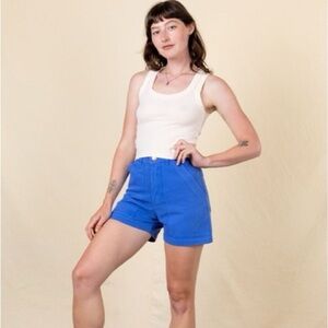 Big Bud Press Work Shorts in Cornflower Blue - Size L - EUC